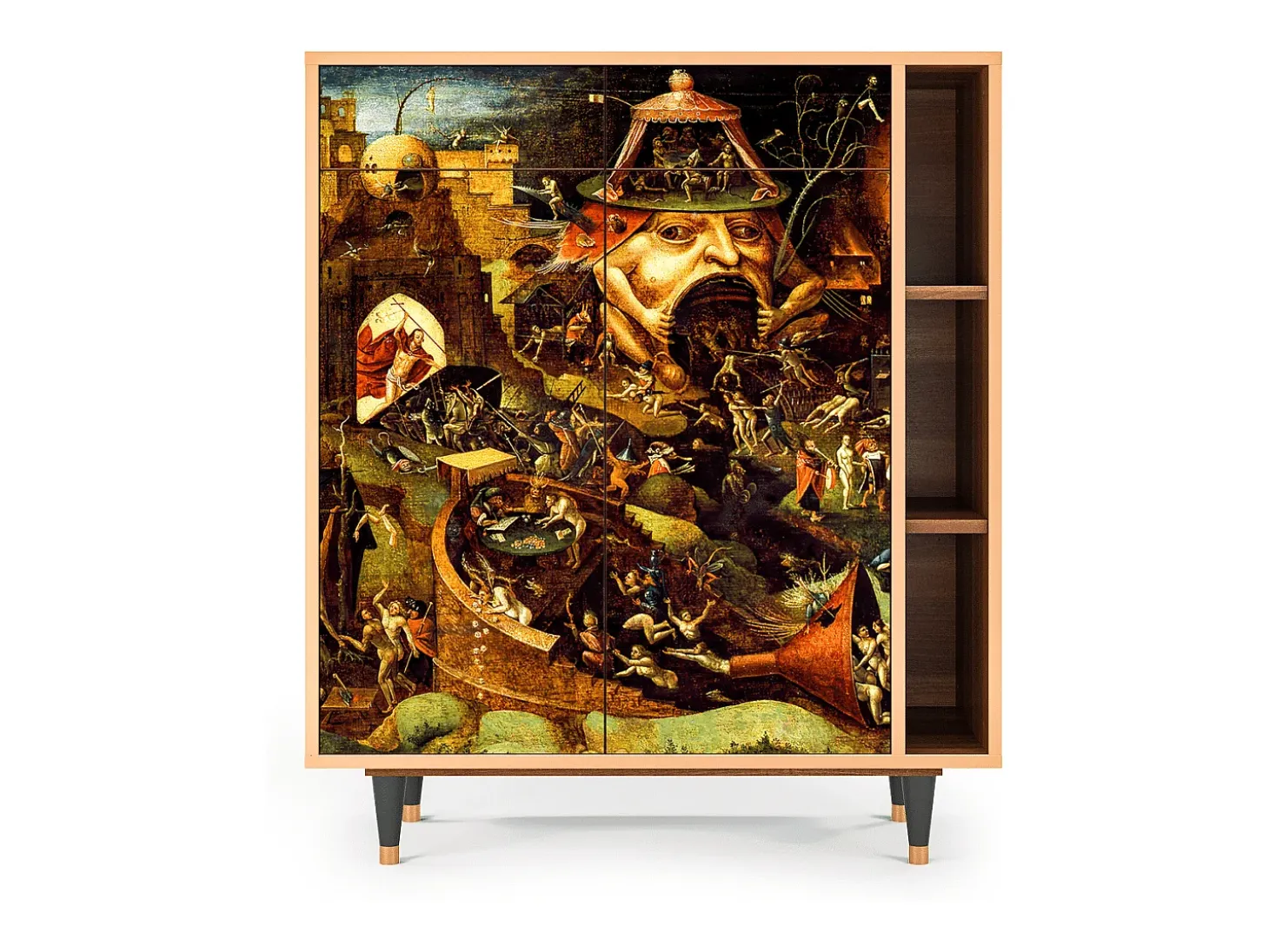 Aparador - 96х110х41 cm - BS6 - Christ in Limbo, Nogal