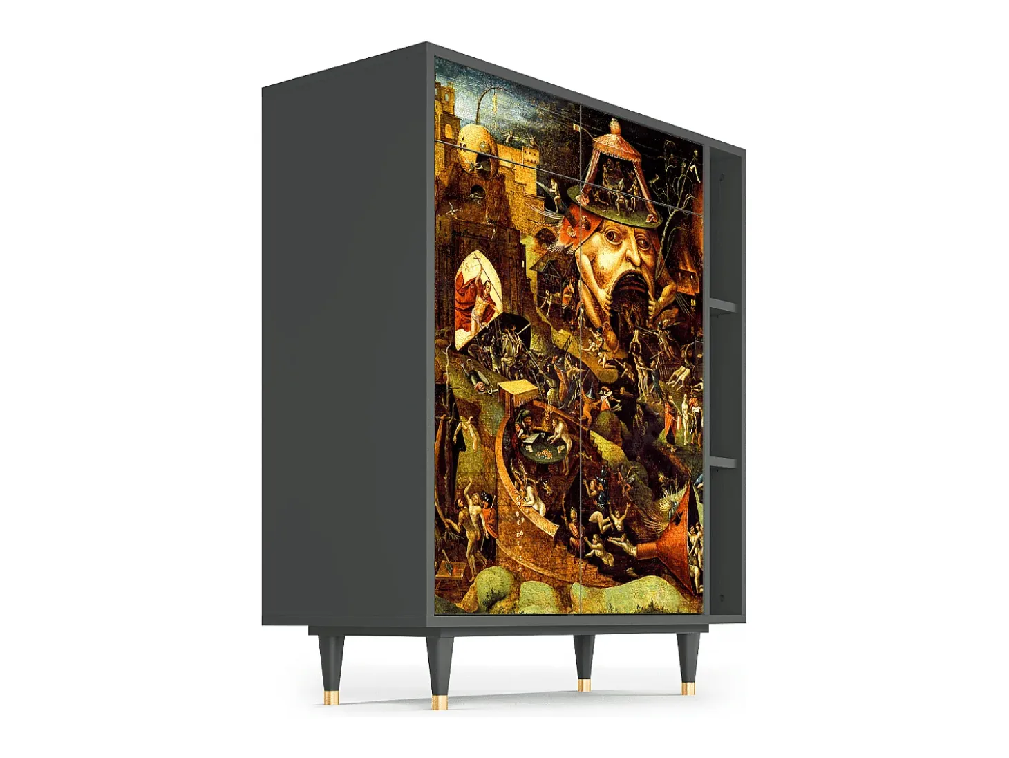 Aparador - 96х110х41 cm - BS6 - Christ in Limbo, Antracita