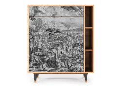 Aparador - 96х110х41 cm - BS6 - Departure, Nogal