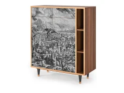 Aparador - 96х110х41 cm - BS6 - Departure, Nogal