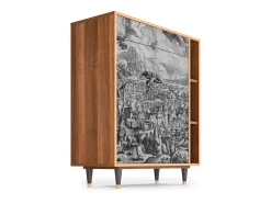 Aparador - 96х110х41 cm - BS6 - Departure, Nogal