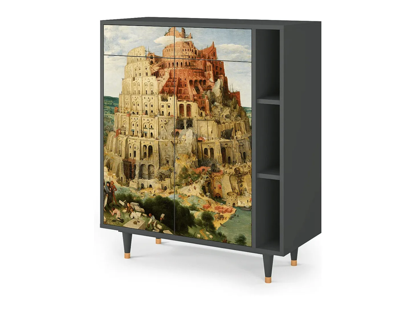 Aparador - 96х110х41 cm - BS6 - Elder The Tower, Antracita