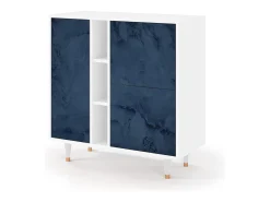 Aparador - 94х96х41 cm - BS5 - Endless Galaxi, Blanco