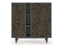 Aparador - 94х96х41 cm - BS5 - Fall Of The Leaves, Antracita