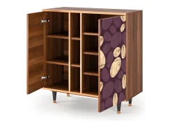 Aparador - 94х96х41 cm - BS5 - Fine Wine, Nogal