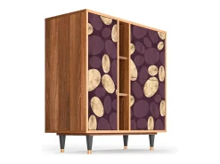 Aparador - 94х96х41 cm - BS5 - Fine Wine, Nogal
