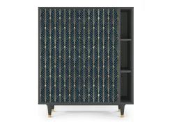 Aparador - 96х110х41 cm - BS6 - Flower of the Nile, Antracita