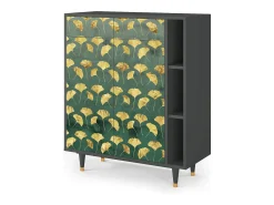 Aparador - 96х110х41 cm - BS6 - Gingko leaves, Antracita