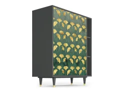 Aparador - 96х110х41 cm - BS6 - Gingko leaves, Antracita