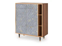 Aparador - 96х110х41 cm - BS6 - Golden Smoke, Nogal