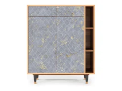Aparador - 96х110х41 cm - BS6 - Golden Smoke, Nogal