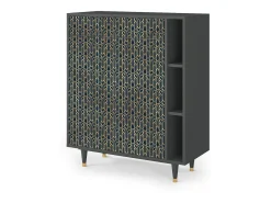 Aparador - 96х110х41 cm - BS6 - Golden Empire, Antracita