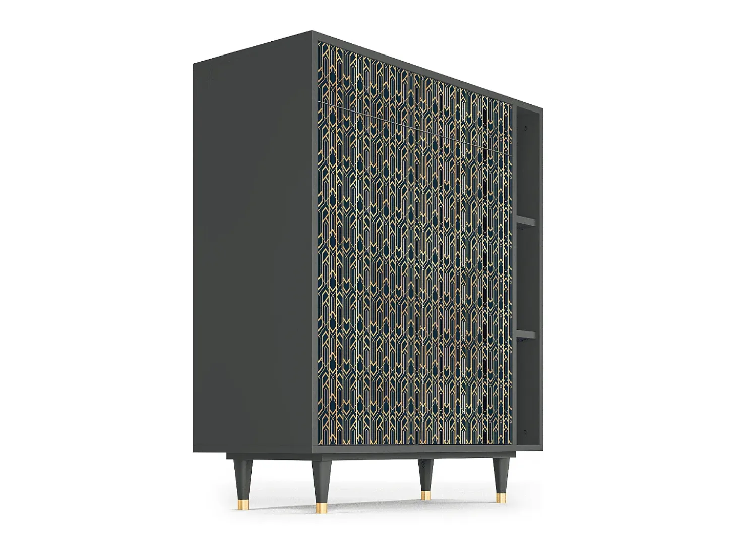Aparador - 96х110х41 cm - BS6 - Golden Empire, Antracita