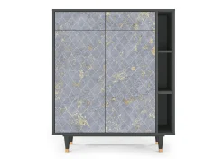 Aparador - 96х110х41 cm - BS6 - Golden Smoke, Antracita