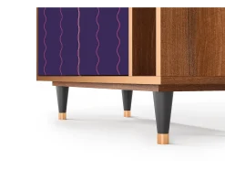 Aparador - 96х110х41 cm - BS6 - Grape Maccaroni, Nogal