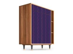 Aparador - 96х110х41 cm - BS6 - Grape Maccaroni, Nogal