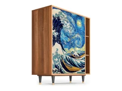 Aparador - 96х110х41 cm - BS6 - Great Wave, Nogal