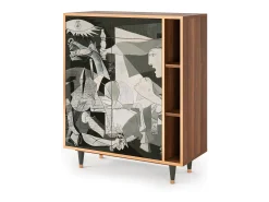 Aparador - 96х110х41 cm - BS6 - Guernica by Picasso, Nogal