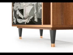 Aparador - 96х110х41 cm - BS6 - Guernica by Picasso, Nogal