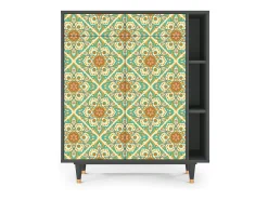 Aparador - 96х110х41 cm - BS6 - Hindu Daisy, Antracita