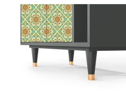 Aparador - 96х110х41 cm - BS6 - Hindu Daisy, Antracita
