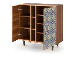 Aparador - 94х96х41 cm - BS5 - Illusory Pattern, Nogal