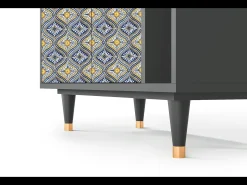 Aparador - 96х110х41 cm - BS6 - Illusory Pattern, Antracita