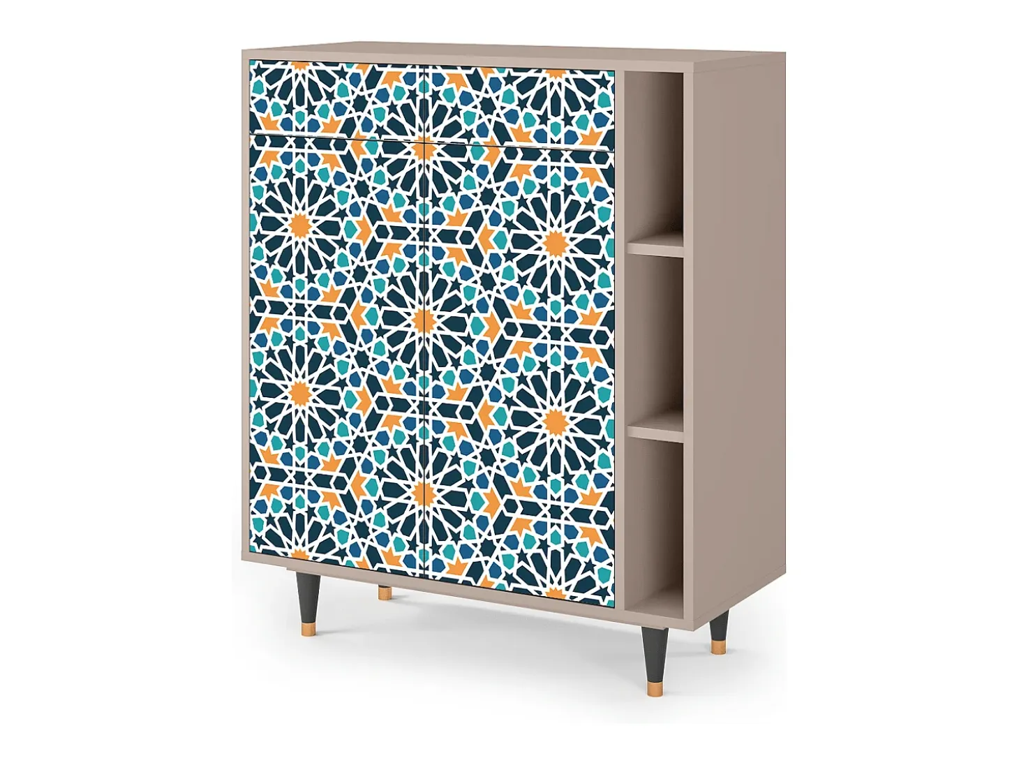 Aparador - 96х110х41 cm - BS6 - Kaleidoscope, Latte