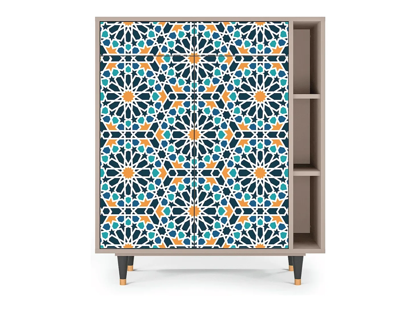 Aparador - 96х110х41 cm - BS6 - Kaleidoscope, Latte