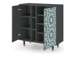 Aparador - 94х96х41 cm - BS5 - Kaleidoscope, Antracita