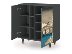 Aparador - 94х96х41 cm - BS5 - Katabira River, Antracita