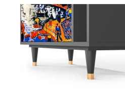 Aparador - 96х110х41 cm - BS6 - Le Séchage des voiles , Antracita
