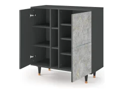 Aparador - 94х96х41 cm - BS5 - Mariana Trench, Antracita