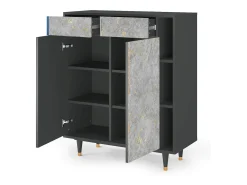 Aparador - 96х110х41 cm - BS6 - Mariana Trench, Antracita