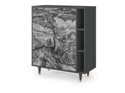 Aparador - 96х110х41 cm - BS6 - Milites Requiescentes, Antracita