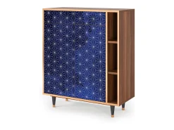 Aparador - 96х110х41 cm - BS6 - Milky Way, Nogal