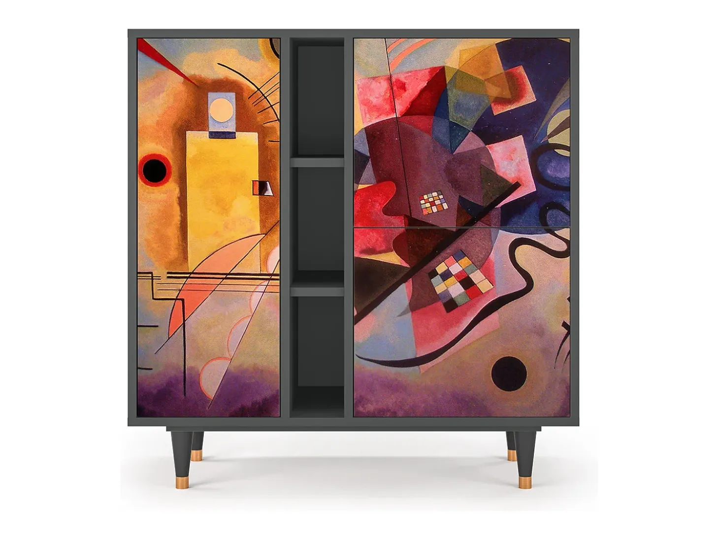 Aparador - 94х96х41 cm - BS5 - Modern Art, Antracita