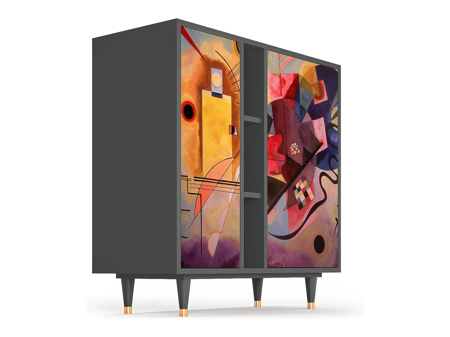 Aparador - 94х96х41 cm - BS5 - Modern Art, Antracita