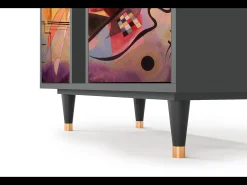 Aparador - 94х96х41 cm - BS5 - Modern Art, Antracita