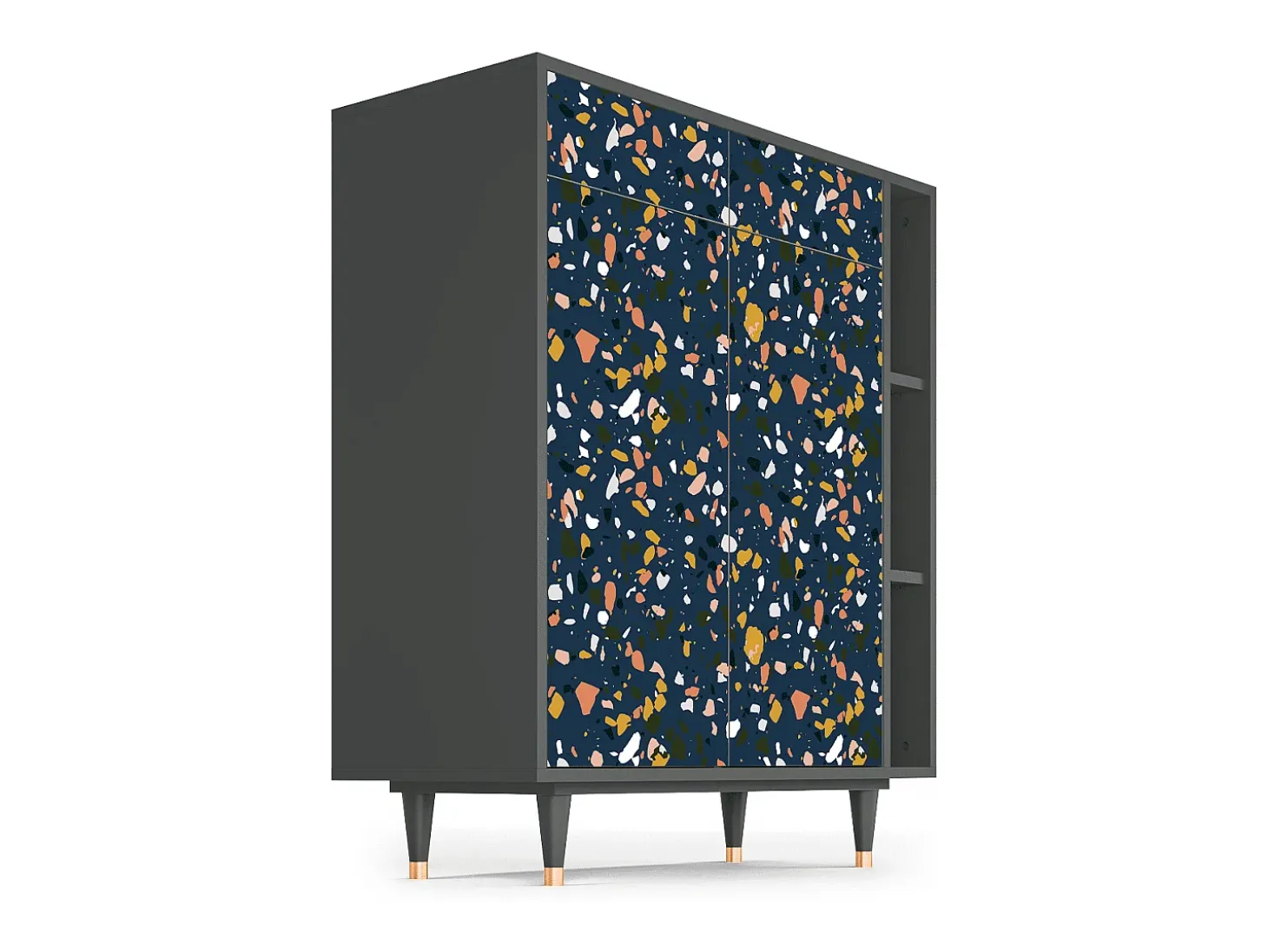 Aparador - 96х110х41 cm - BS6 - Night Sky Langhterns, Antracita