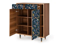 Aparador - 96х110х41 cm - BS6 - Night Sky Langhterns, Nogal