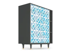 Aparador - 96х110х41 cm - BS6 - Porto Mood, Antracita