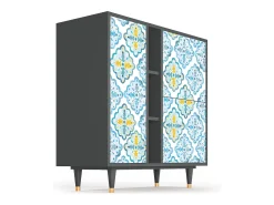 Aparador - 94х96х41 cm - BS5 - Portugese tiles, Antracita