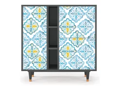 Aparador - 94х96х41 cm - BS5 - Portugese tiles, Antracita