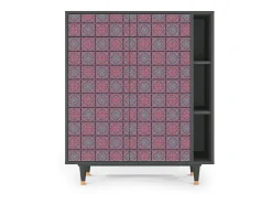 Aparador - 96х110х41 cm - BS6 - Riviera Mosaic, Antracita