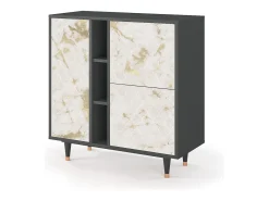 Aparador - 94х96х41 cm - BS5 - Sahara desert, Antracita