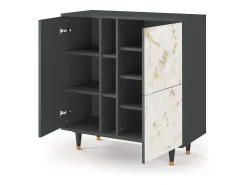 Aparador - 94х96х41 cm - BS5 - Sahara desert, Antracita