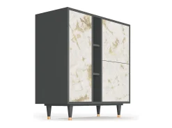 Aparador - 94х96х41 cm - BS5 - Sahara desert, Antracita