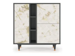 Aparador - 94х96х41 cm - BS5 - Sahara desert, Antracita