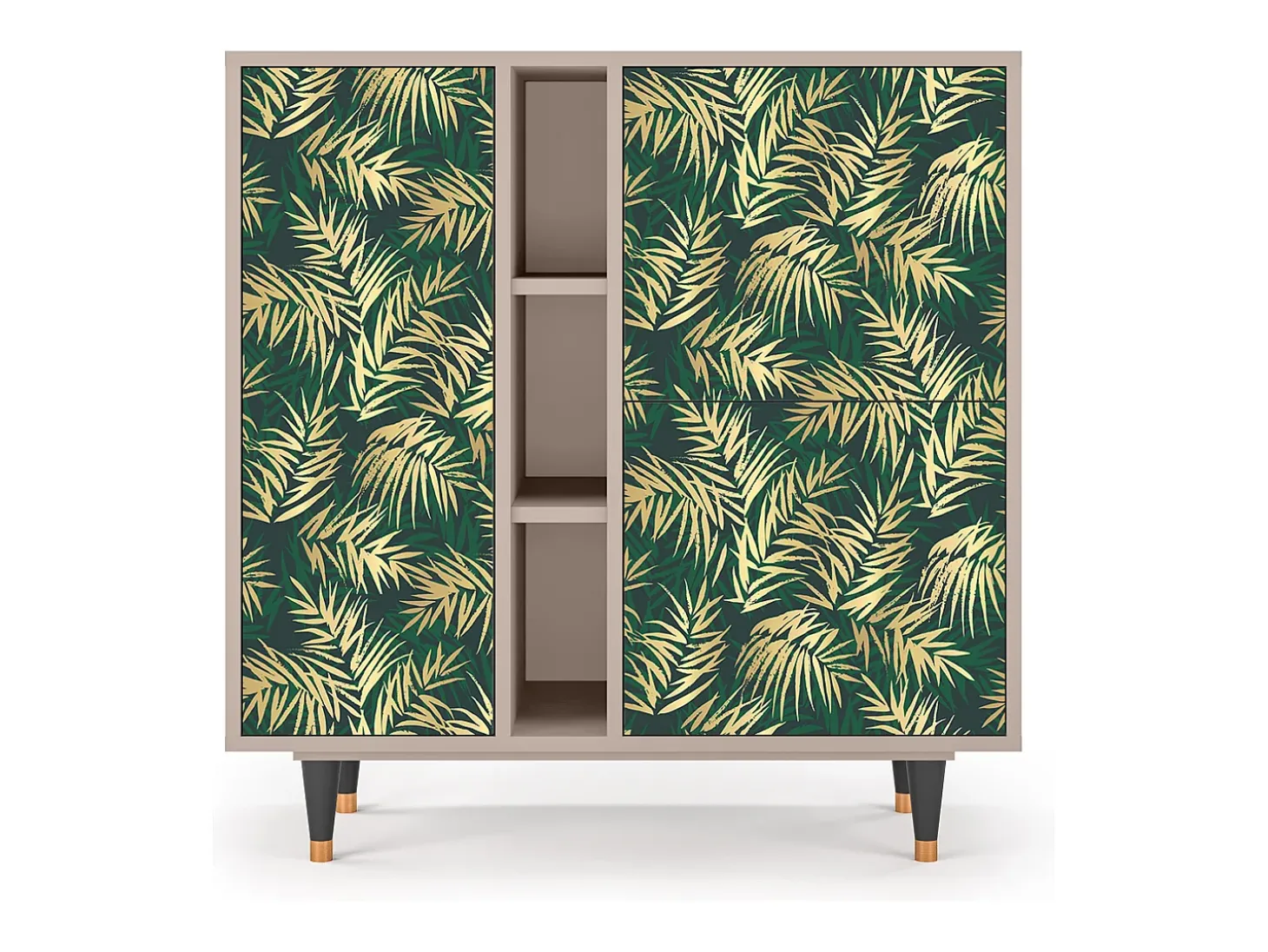 Aparador - 94х96х41 cm - BS5 - Sunny Palm Tree, Latte